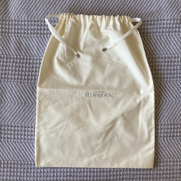 Alexandre Birman Evelyn Flat Blue Suede Bow Mules Sz 5 - Picture 10 of 10